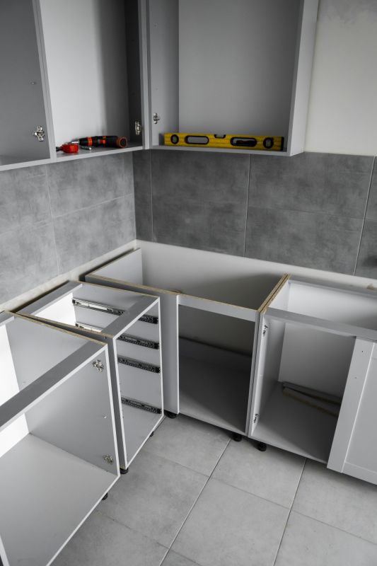 Glazed Cabinets Installation