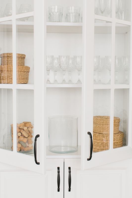 Glazed Cabinets Installation