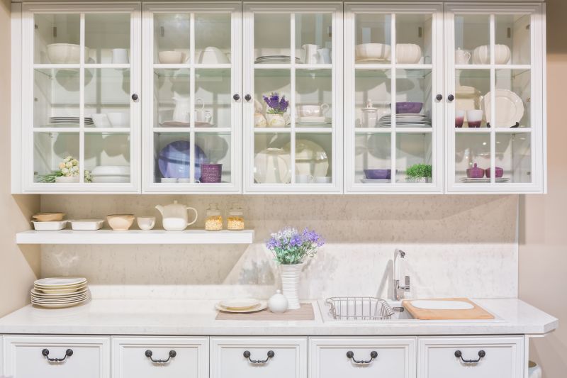 Glazed Cabinets Installation