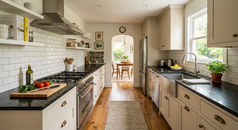 Galley Kitchen Remodeling in Alpharetta, GA