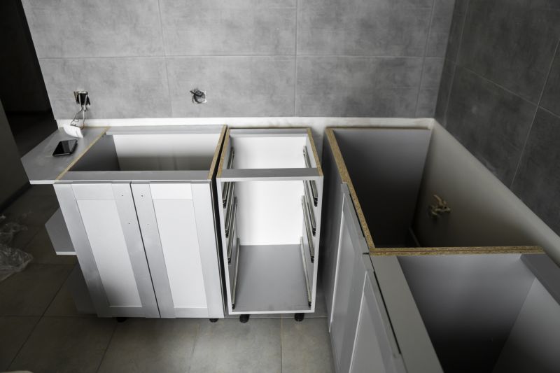 Glazed Cabinets Installation